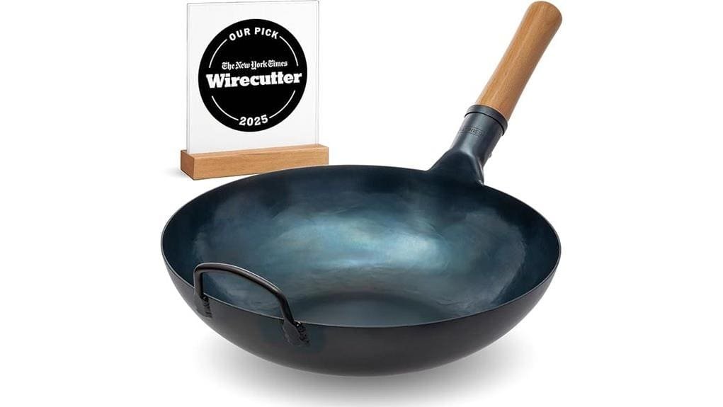 blue carbon steel wok blue carbon steel wok