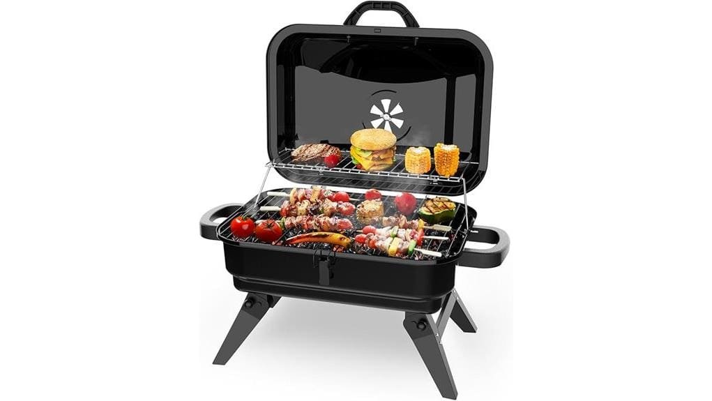 compact portable charcoal grill compact portable charcoal grill