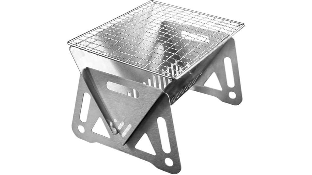 compact portable charcoal grill review