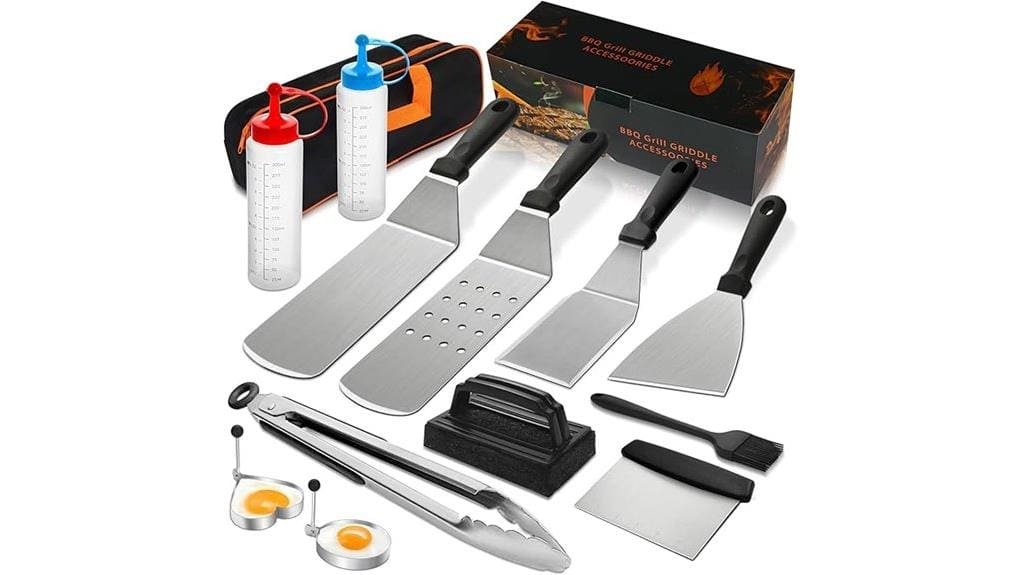 complete 14 piece griddle kit