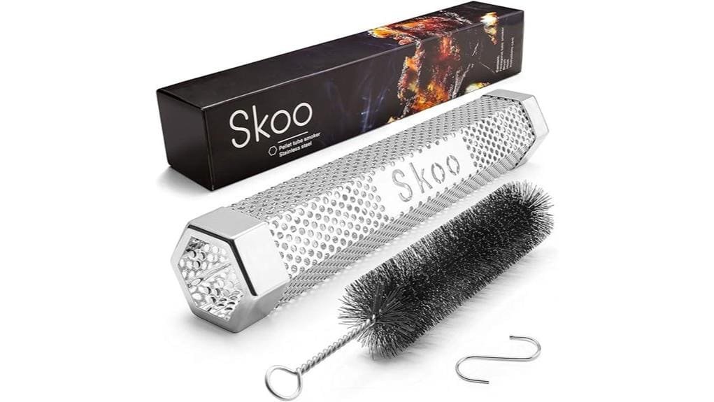 hexagonal skoo pellet smoking tube