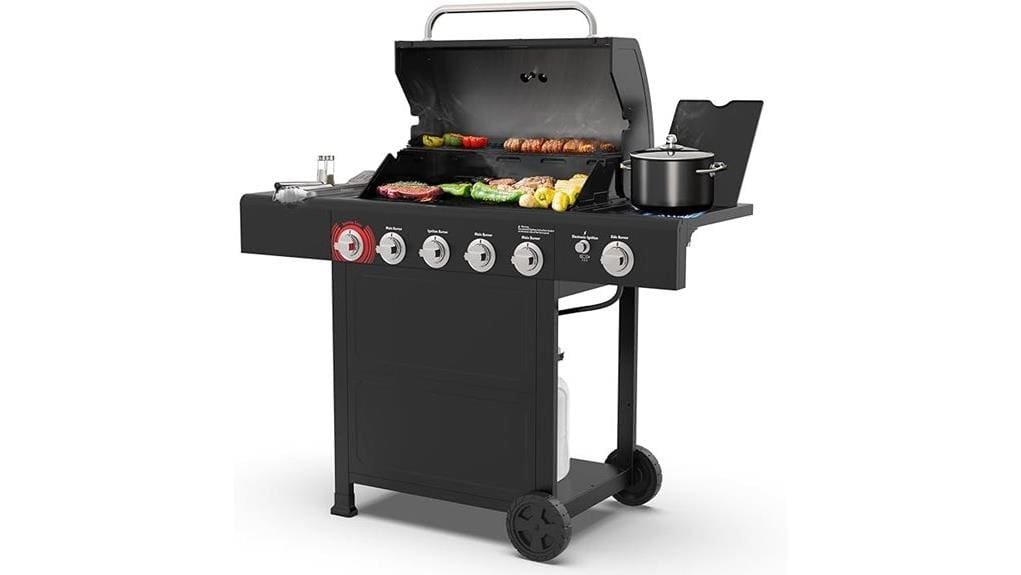 kenmore propane gas grill