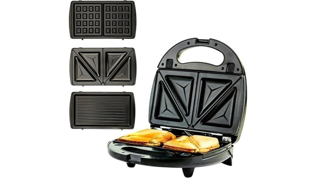 multi function compact sandwich press