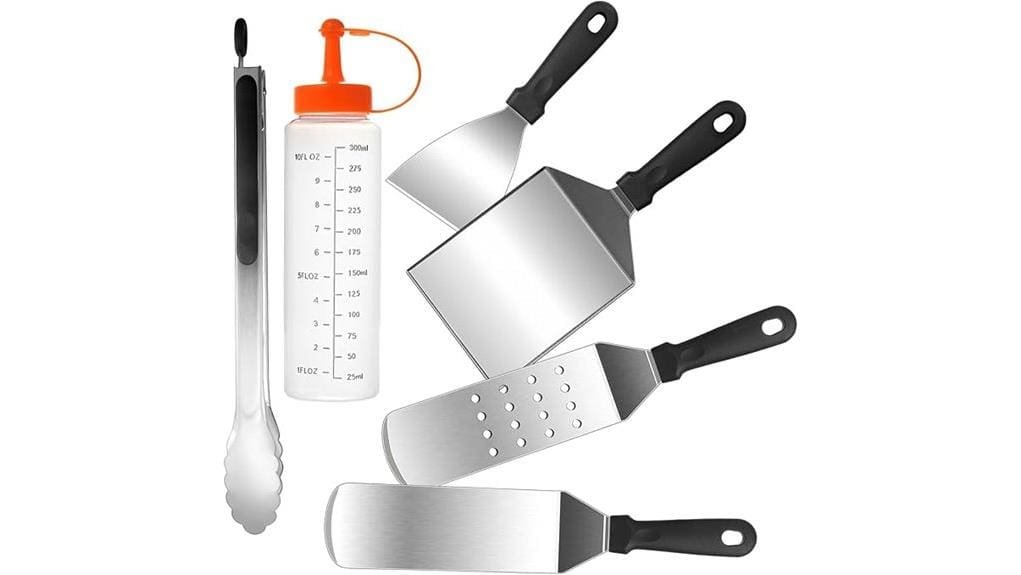 six piece griddle accessory kit