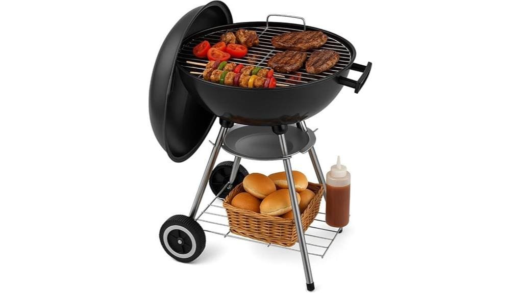 18 inch portable charcoal grill