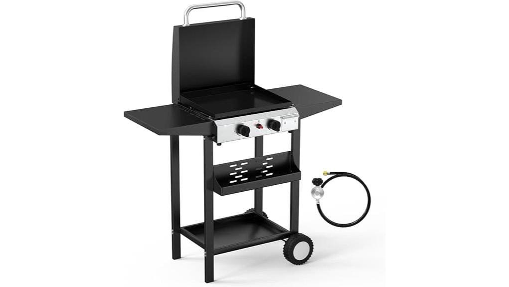 20000 btu propane griddle