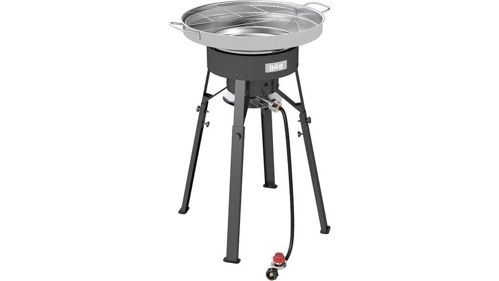 23 inch stainless steel comal set