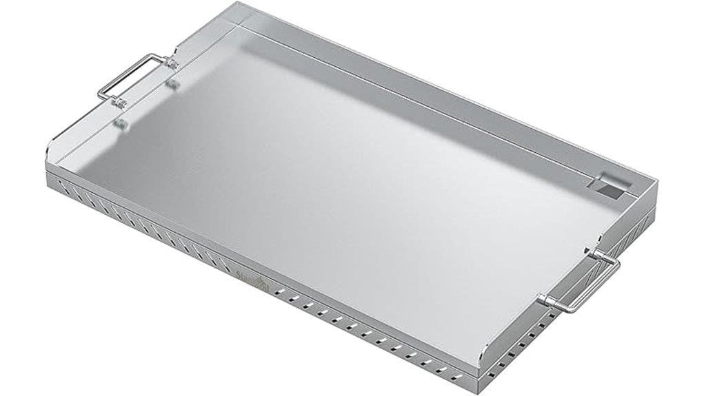 28 inch stainless steel griddle