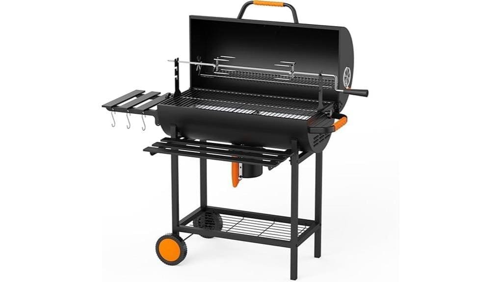 29 inch barrel charcoal grill