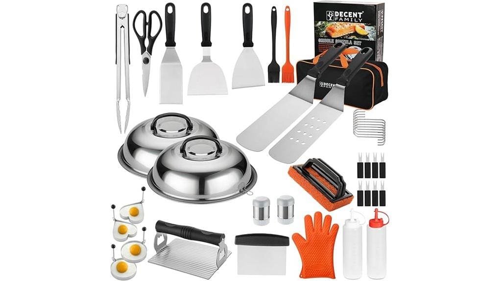 40 piece griddle accessory set