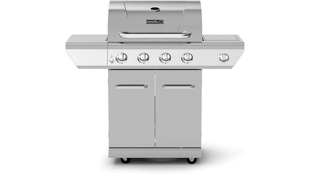 affordable four burner propane grill