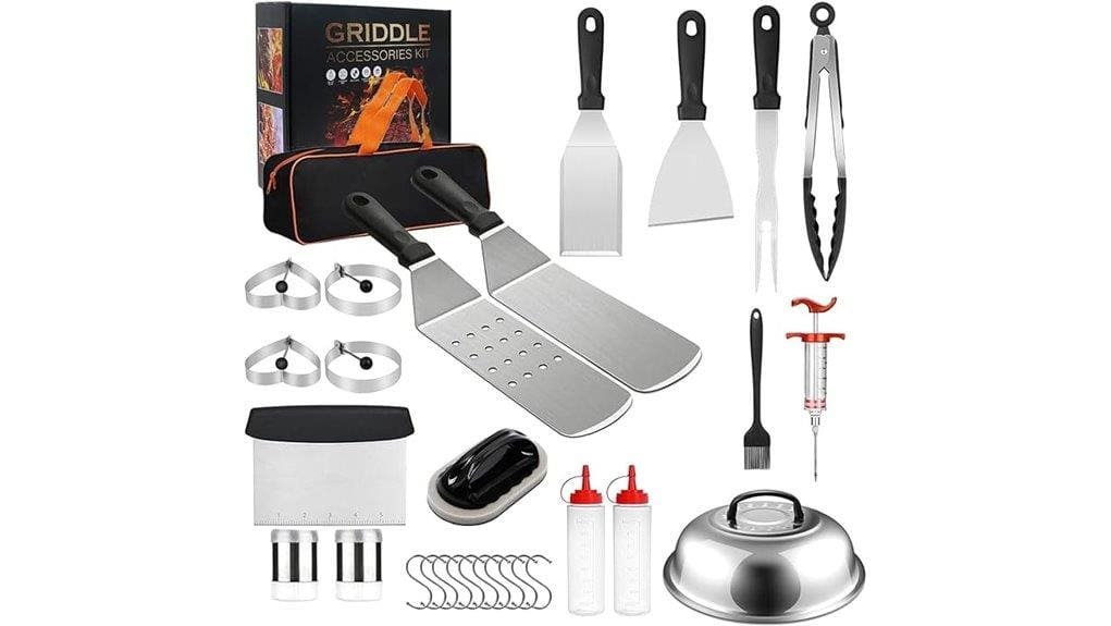 blackstone griddle accessory set