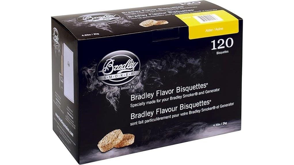 bradley alder smoker bisquettes