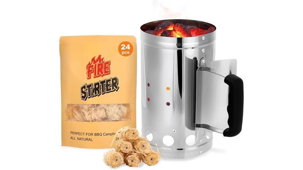 charcoal chimney rapid starter