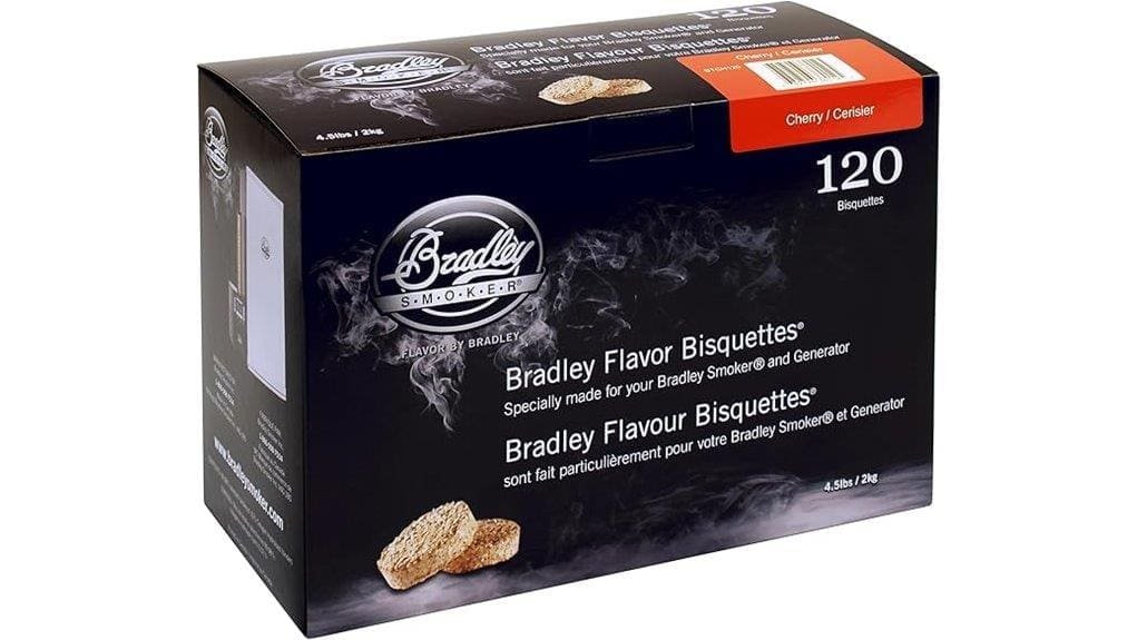 cherry wood smoker briquettes pack