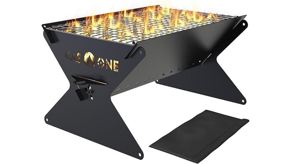 compact 15 portable charcoal grill