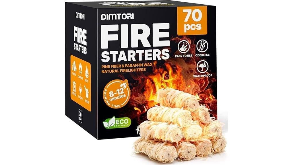 compact 70 piece firestarter kit