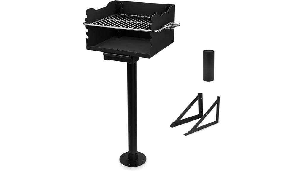 compact budget charcoal grill