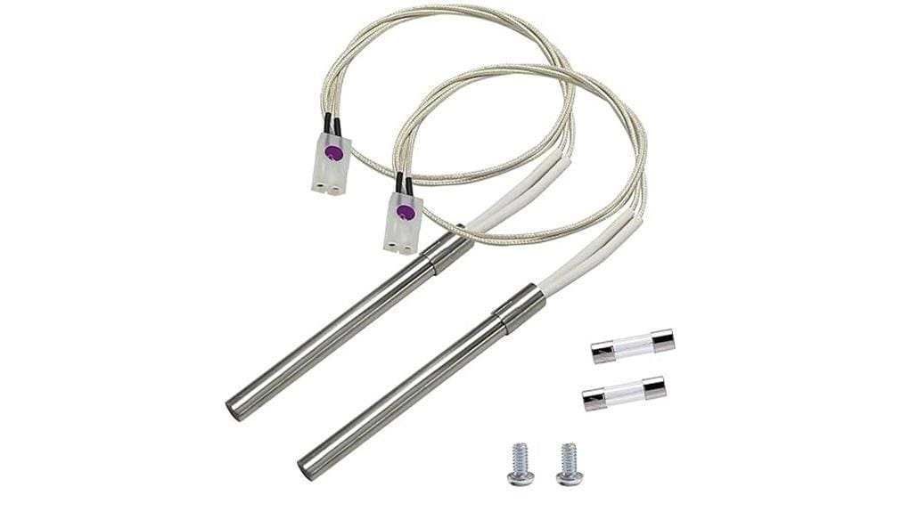 compact dual hot rod igniters