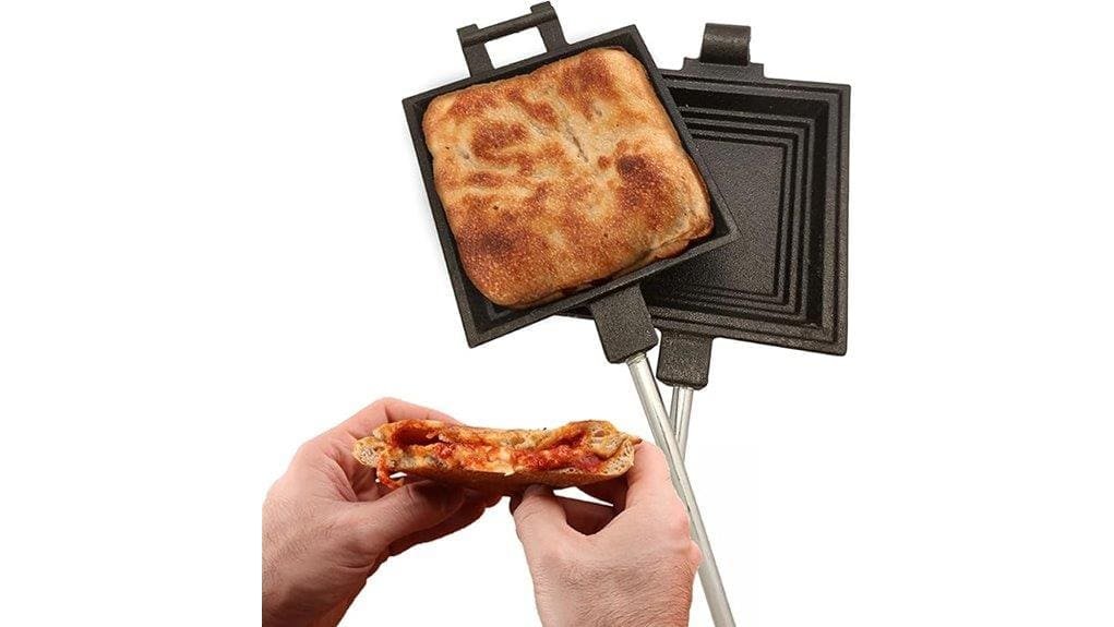 compact durable cast iron stove
