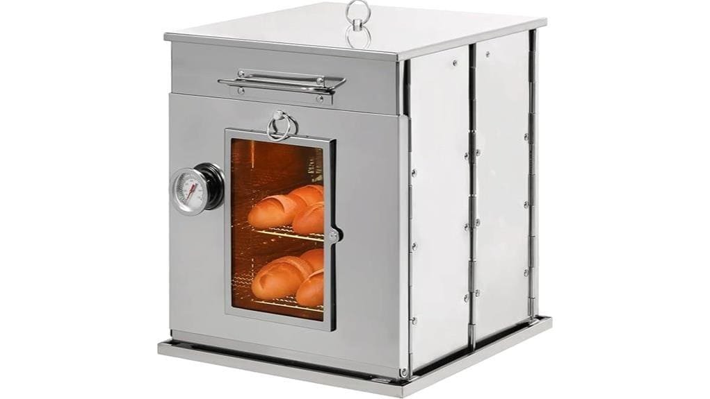 compact foldable camping oven