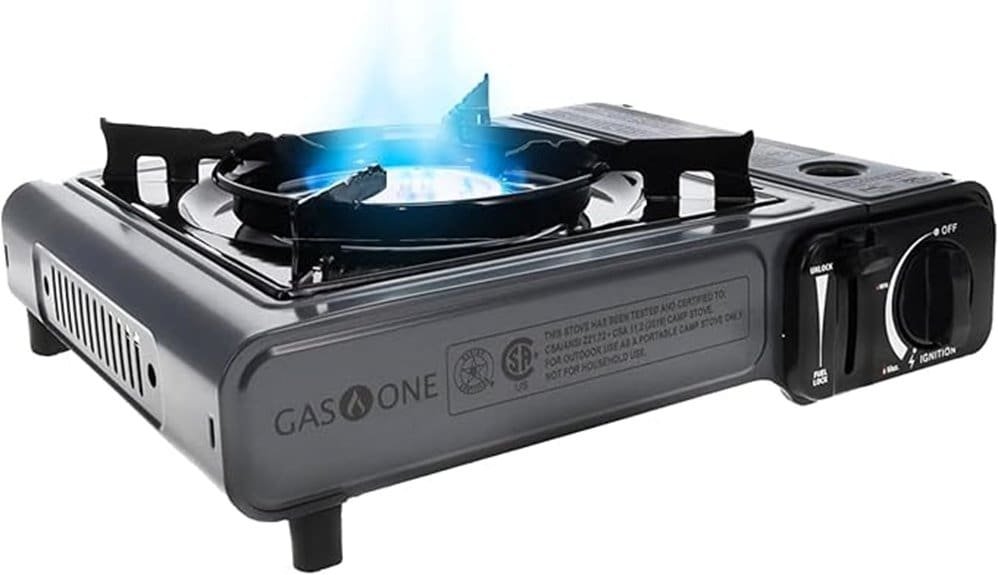 compact portable butane stove