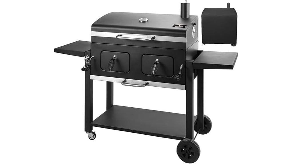 compact portable charcoal bbq grill