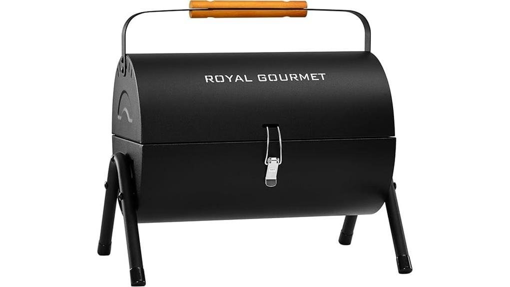 compact portable charcoal grill