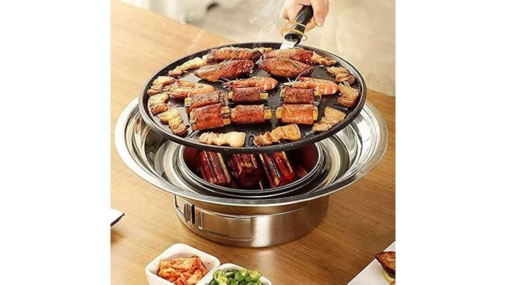 compact portable charcoal grill