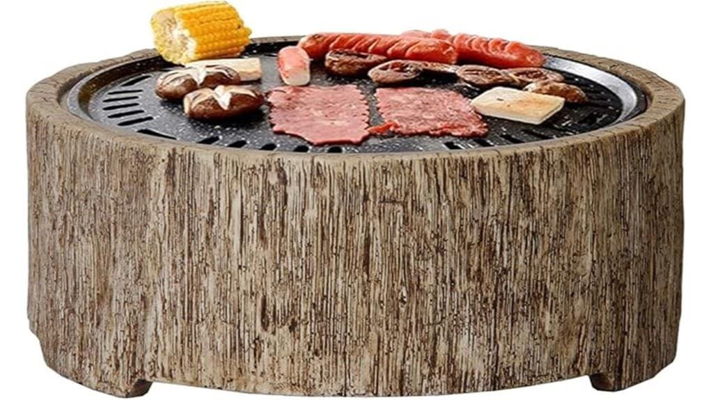 compact portable charcoal grill