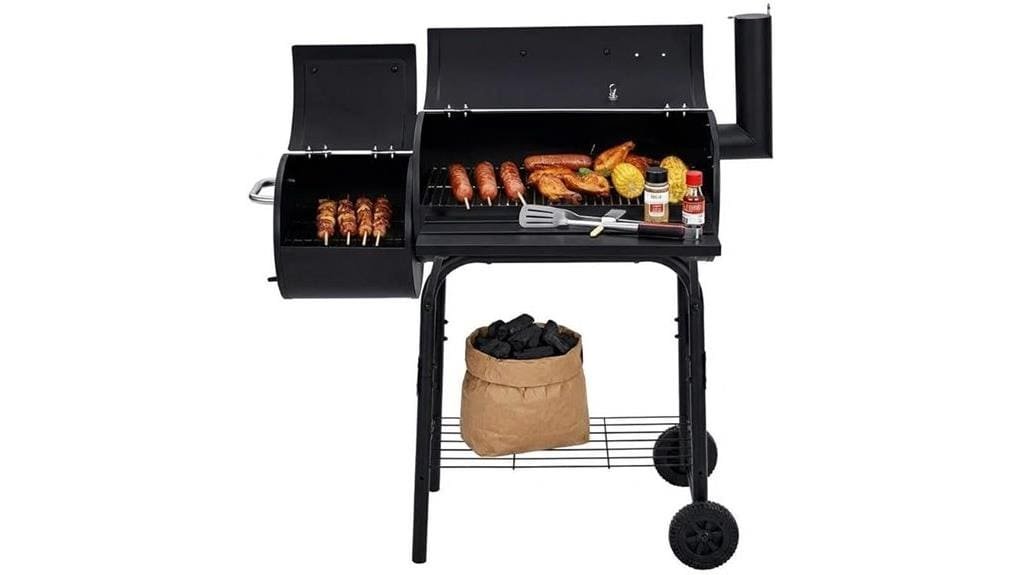 compact portable charcoal grill