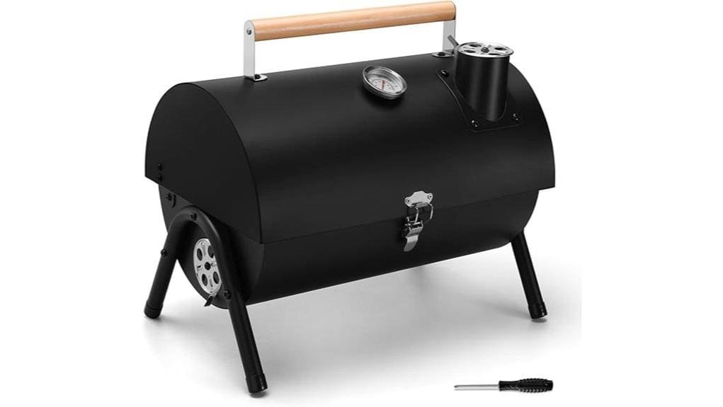 compact portable charcoal grill