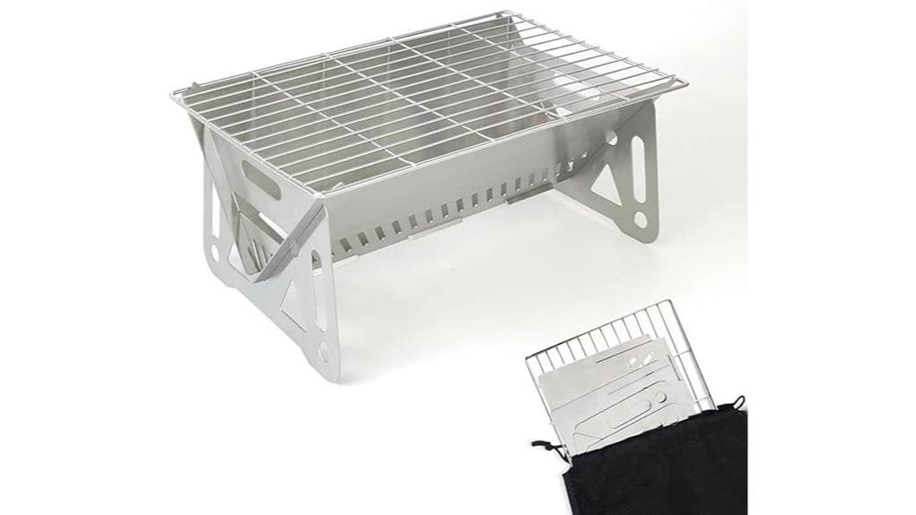 compact portable charcoal grill