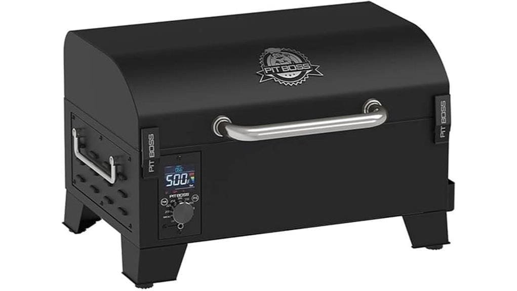 compact portable pellet grill