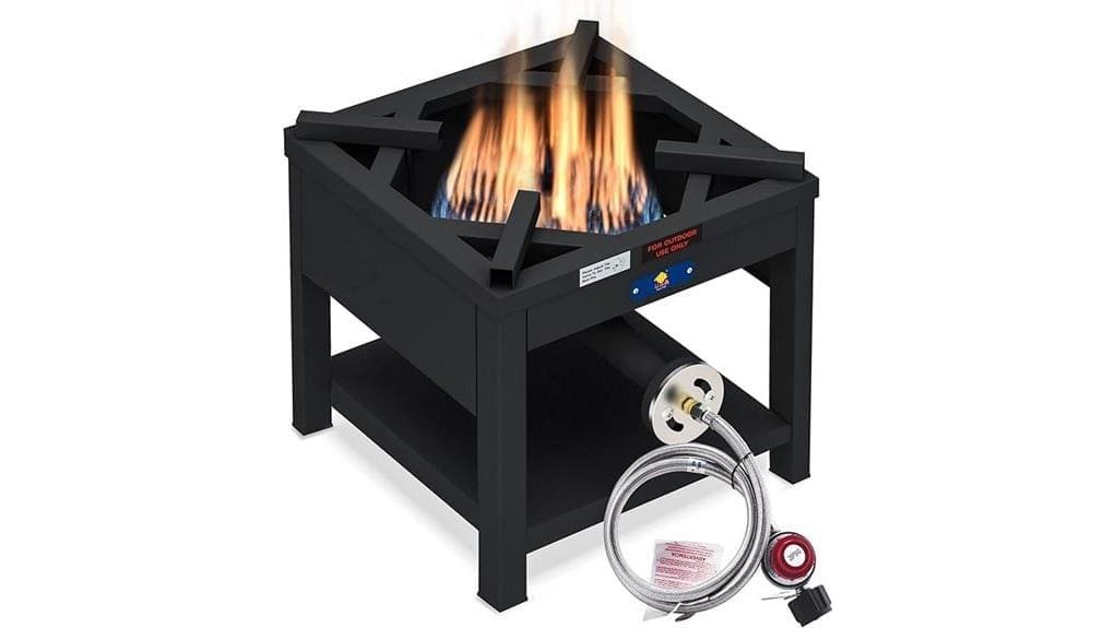 compact portable propane burner