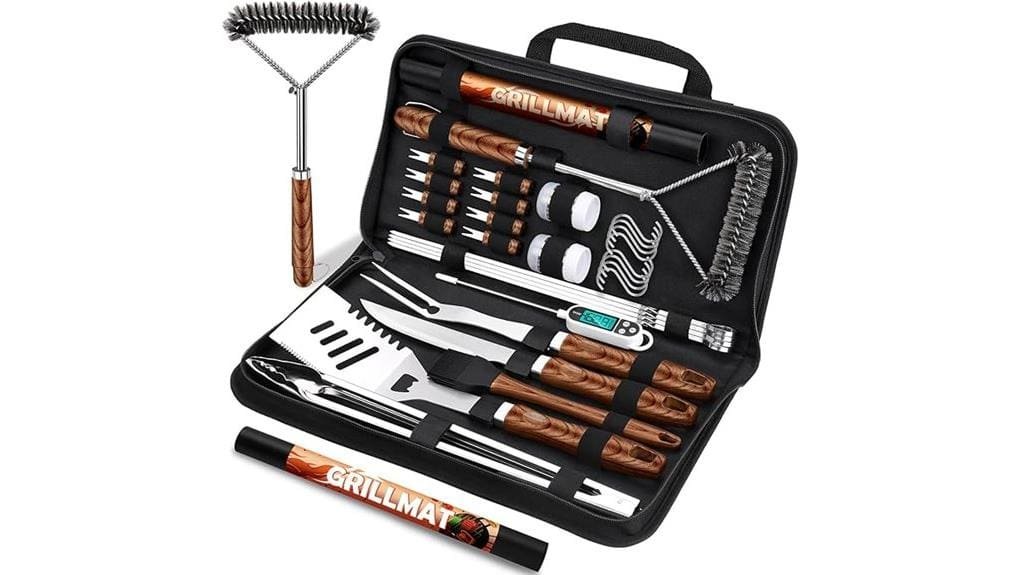 complete 31 piece bbq set