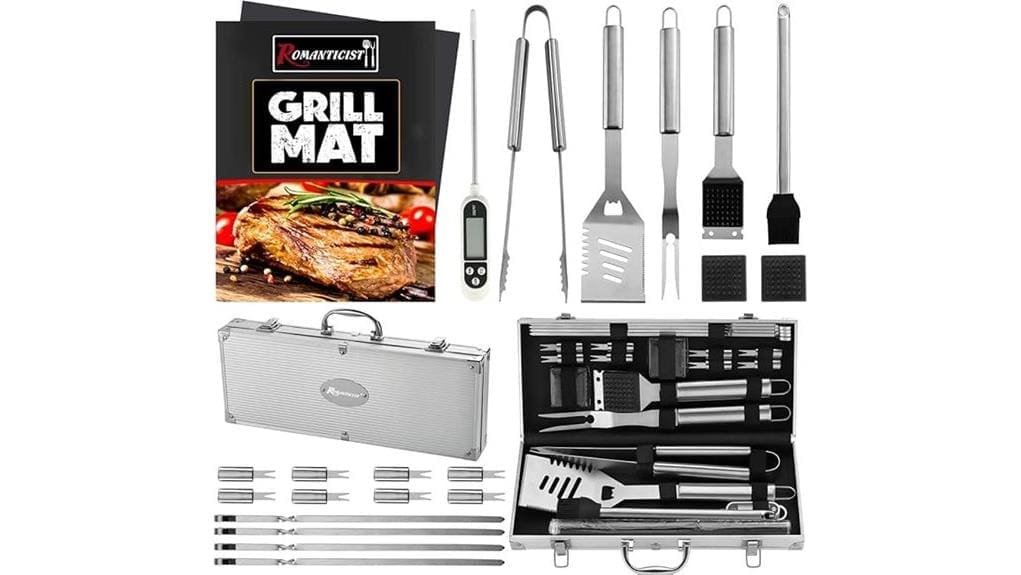 comprehensive 23 piece bbq kit