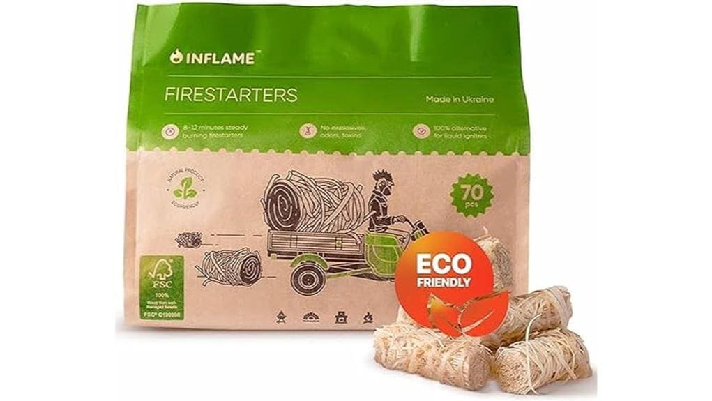 convenient compact fire starting tablets