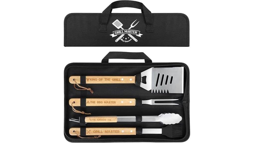 coralogo 4pcs bbq tools