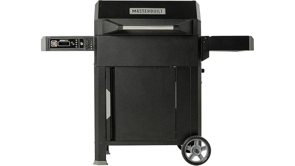 digital electric charcoal smoker grill