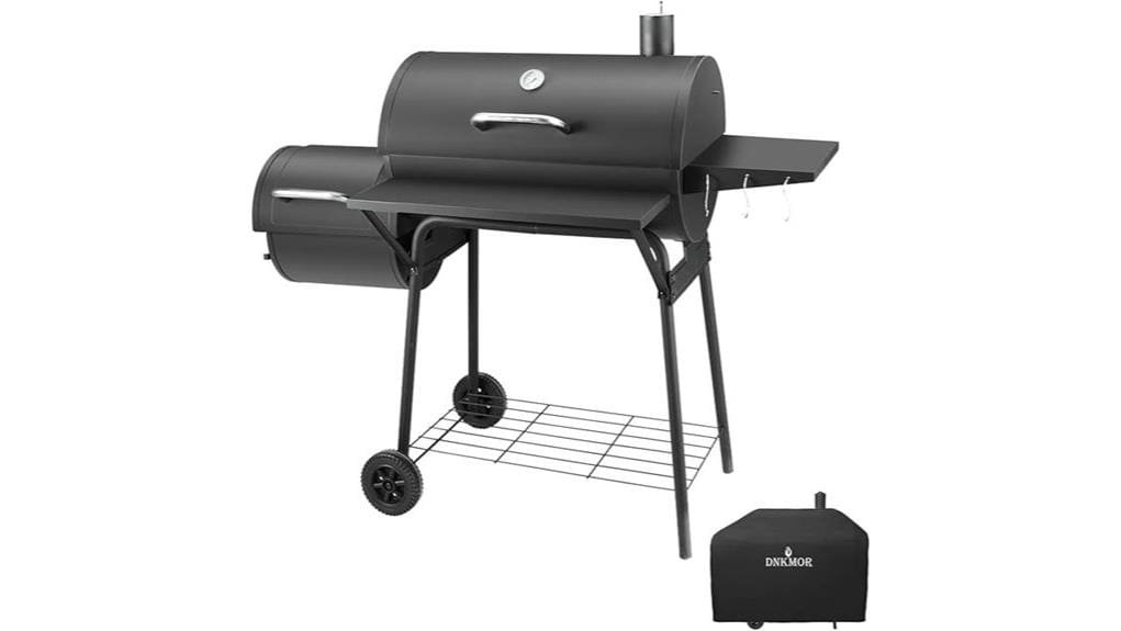 dnkmor charcoal offset smoker