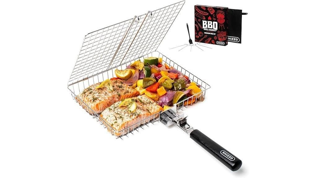 durable nonstick grilling baskets