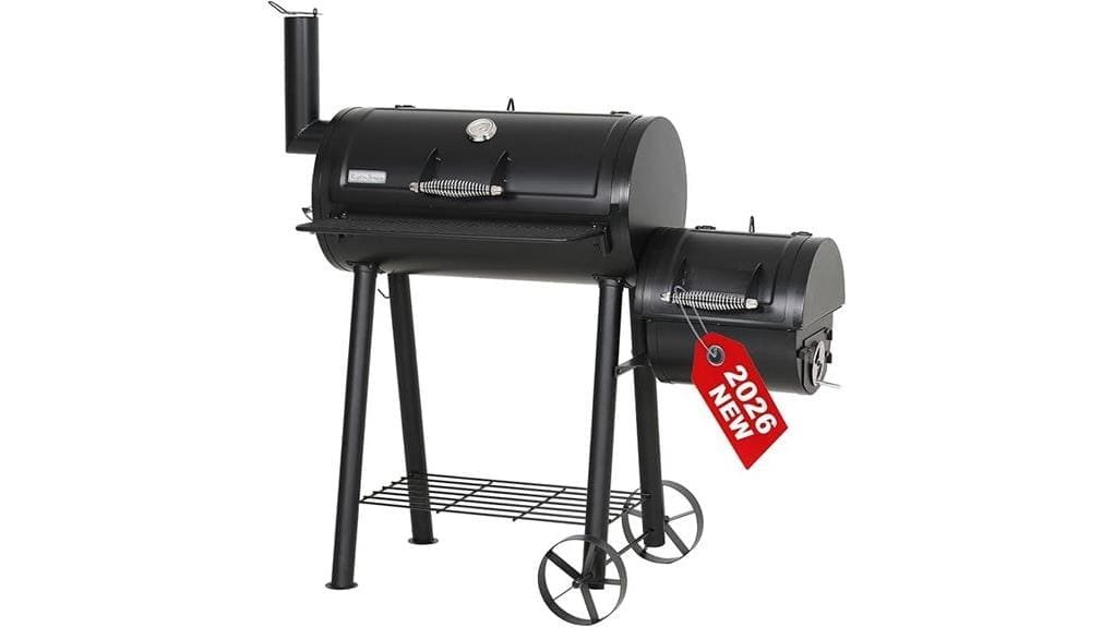 eco friendly offset smoker grill