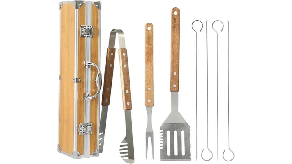 eight piece barbecue toolset review