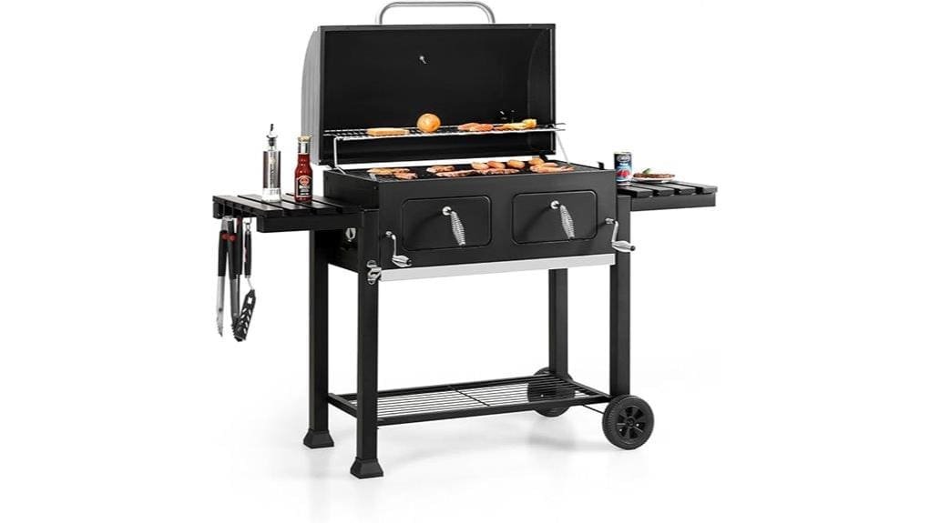extra large charcoal bbq review