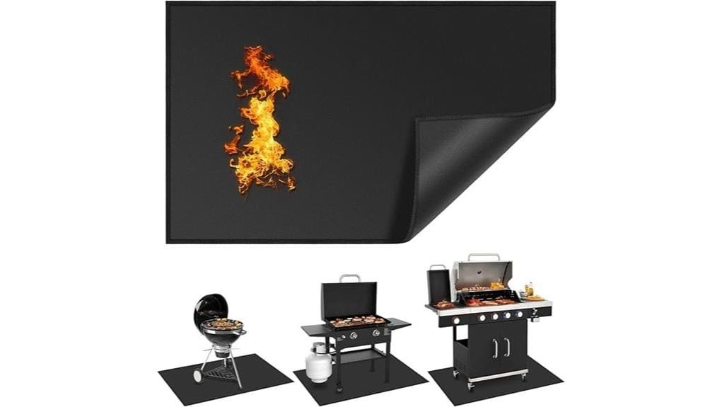 extra large grill drip protection