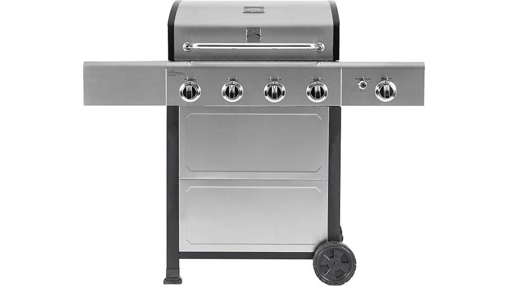 four burner kenmore gas grill