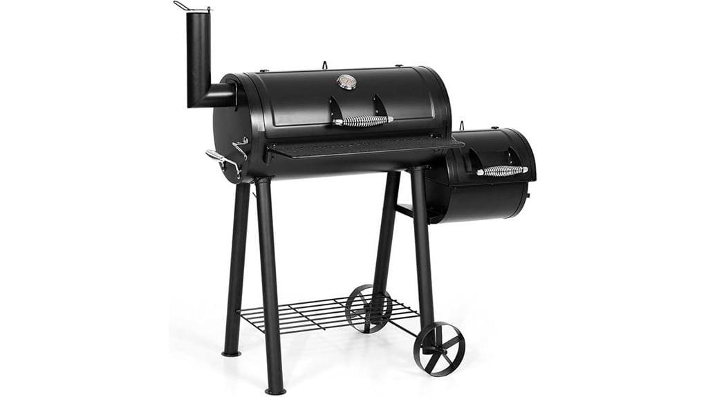 heavy duty offset smoker grill