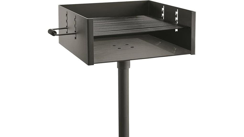 heavy duty park style charcoal