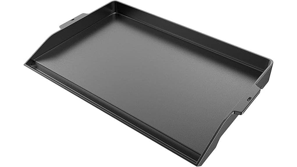 heavy duty square cast griddle